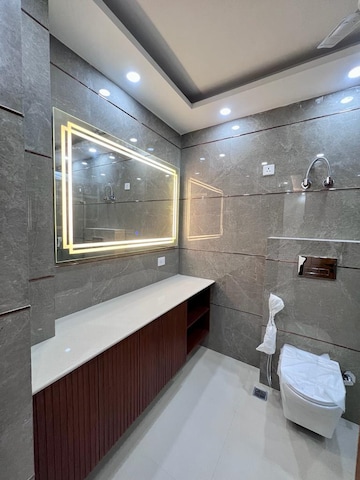 Kitchen in 5 BHK Builder Floor at Sainik Colony – for Sale