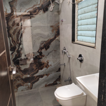 Bathroom in 2 BHK Apartment at Siddheshwar Shivoham Enclave, Khande Rao Dongari – for Sale