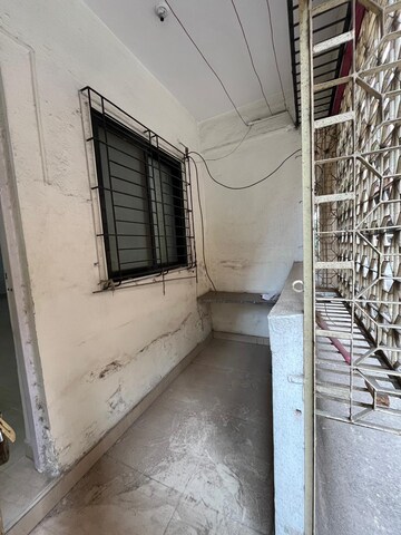 Balcony in 1 BHK Apartment at Vrindavan Society Thane West, Vrindavan Society – for Sale