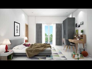 Bedroom in 3 BHK Apartment at Godrej Nature Plus, Sohna Sector 33 – for Sale