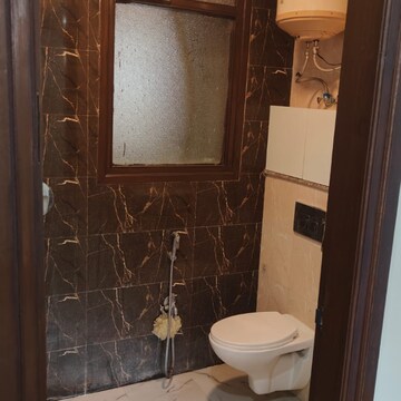 Bathroom in 2 BHK Builder Floor at Chattarpur – for Sale