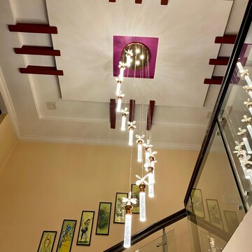 Staircase in 3 BHK Villa at Kranti Park Royal, Sainikpuri – for Sale
