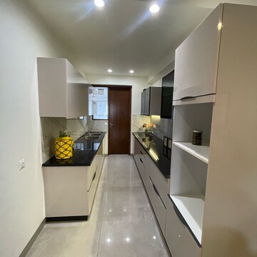 Kitchen in 3 BHK Apartment at Dasmesh Nagar – for Sale