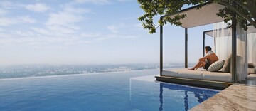 Swimming Pool in 5 BHK Apartment at Raghava Capital 45, Financial District – for Sale