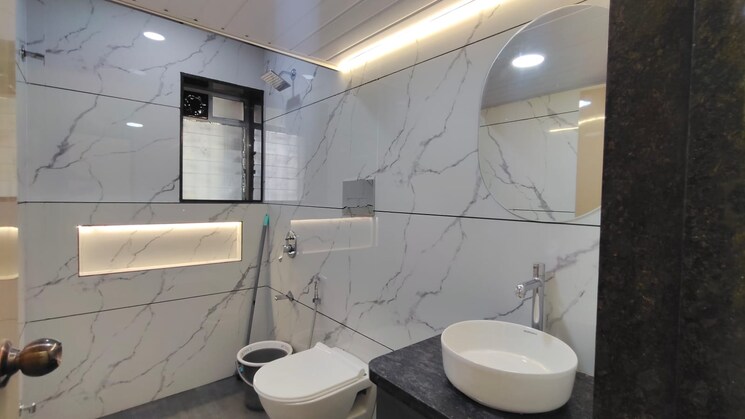 Bathroom, kesar-ashish 3 Bedroom 1680 Sq.Ft. Apartment In Kandivali West Mumbai 7096275