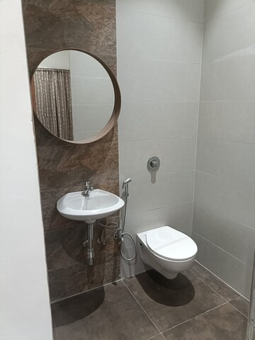 Bathroom in 1 BHK Apartment at Kamdhenu Aura, Taloja – for Sale