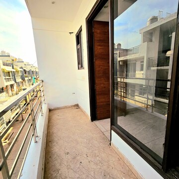 Balcony in 3 BHK Builder Floor at Motia Blue Ridge, Kishanpura – for Sale