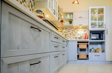 Kitchen in 3 BHK Apartment at Prestige Lakeside Habitat, Whitefield – for Sale