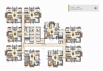 Master Plan in 3 BHK Apartment at Raghava Wave, Tellapur – for Sale