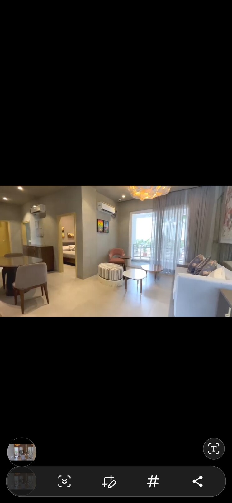 Living Room, smart-world-gems 2 Bedroom 1103 Sq.Ft. Apartment In Sector 89 Gurgaon 7096998