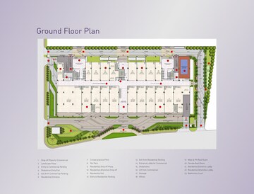 Master Plan in 3 BHK Apartment at Kalpataru Avante, Sanath Nagar – for Sale