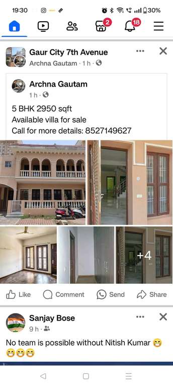 5 BHK Villa For Resale in Amrapali Leisure Park Amrapali Leisure Valley Greater Noida  7097776
