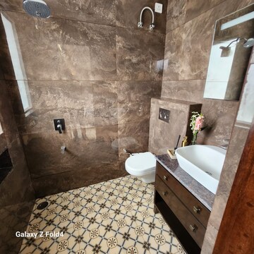 Bathroom in 3 BHK Apartment at International Airport Road – for Sale