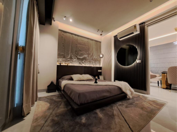Living Room in 3 BHK Apartment at High Ground – for Sale