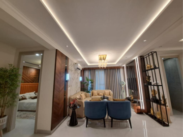 Living Room in 3 BHK Apartment at High Ground – for Sale