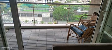 Balcony in 3 BHK Apartment at Sumer Trinity Towers, Prabhadevi – for Sale