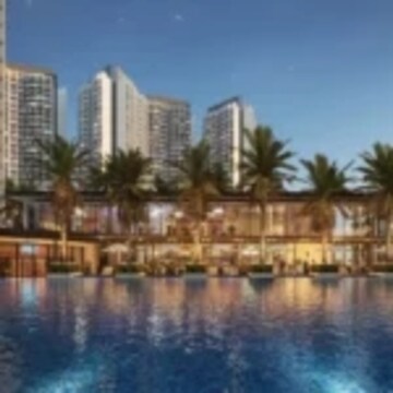 Swimming Pool in 2 BHK Apartment at Sunteck Beach Residences, Vasai West – for Sale