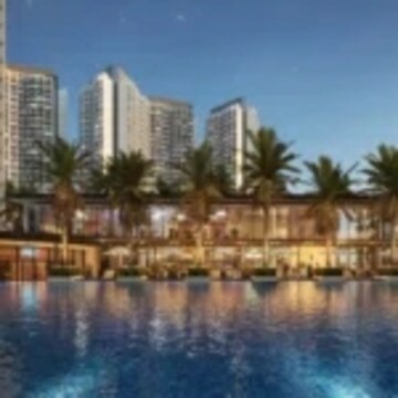 Swimming Pool in 3 BHK Apartment at Sunteck Beach Residences, Vasai West – for Sale