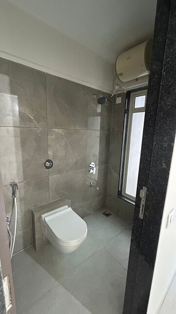 Bathroom in 1 BHK Apartment at Gurukrupa Marina Enclave, Malad West – for Sale
