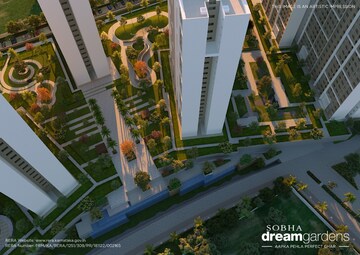 Balcony in 1 BHK Apartment at Sobha Dream Gardens, Thanisandra Main Road – for Sale