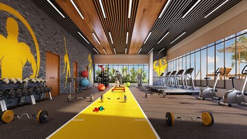 Gym in 3 BHK Apartment at Majestique Evolvus, Kharadi – for Sale
