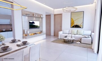 Living Room in 3 BHK Apartment at VTP Euphoria, Kharadi – for Sale