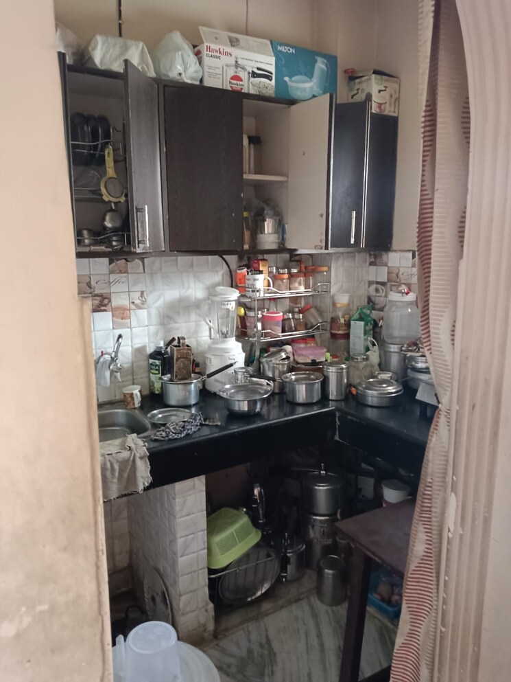 Kitchen, lajpat nagar Studio 453 Sq.Ft. Builder Floor In Lajpat Nagar Delhi 7100375