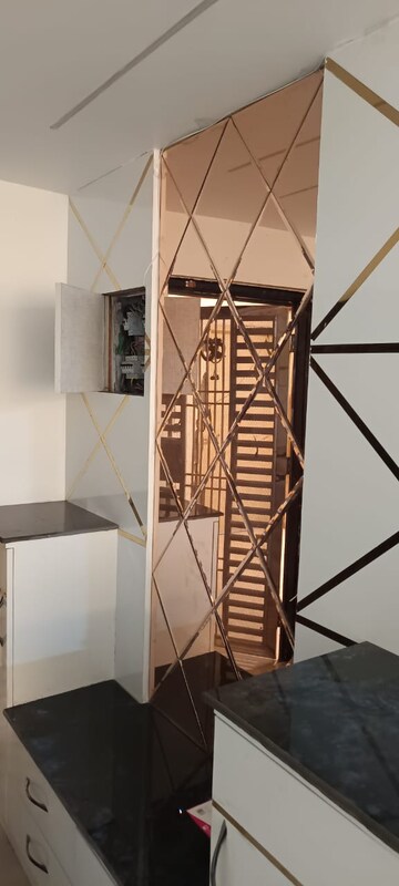 Staircase in 2 BHK Apartment at JKG Palm Resort, Raj Nagar Extension – for Sale