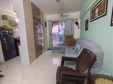 Living Room in 1 BHK Apartment at Kalyan Shilphata Road – for Sale
