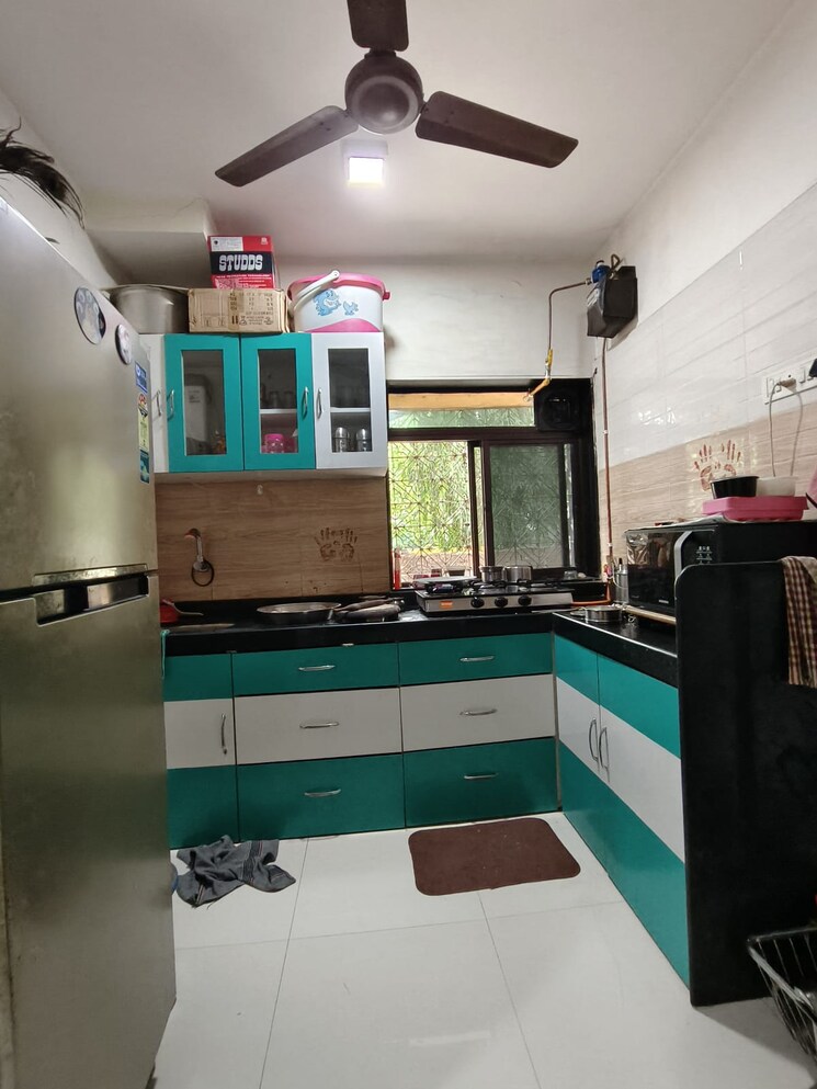 Kitchen, rameshwar-society 1 Bedroom 580 Sq.Ft. Apartment In Kalwa Thane 7104955