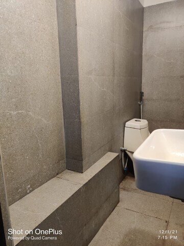 Bathroom in 1 BHK Builder Floor at Lajpat Nagar – for Rent