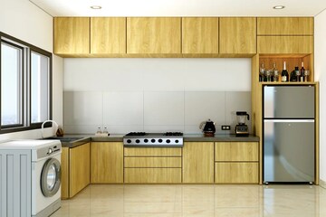 Kitchen in 2 BHK Apartment at Duville Riverdale Grove, Kharadi – for Sale