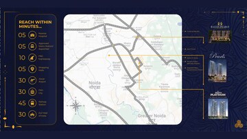4 BHK Apartment – Map Location View at Irish Platinum, Sector 10 Greater Noida - for Sale