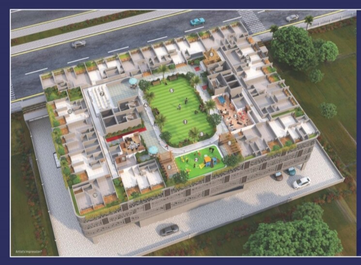 Master Plan, pushpak nagar 2 Bedroom 1100 Sq.Ft. Apartment In Pushpak Nagar Navi Mumbai 7107672