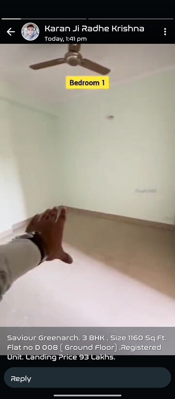 Furnished Amenities in 3 BHK Apartment at Saviour Green Arch, Tech Zone 4 Greater Noida – for Sale
