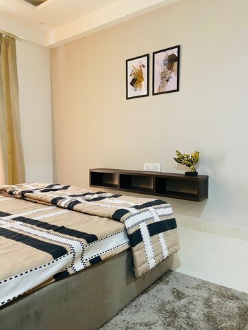 Bedroom in 3 BHK Apartment at Tanishk Kanak Vrinda Heights, Patrakar Colony – for Sale