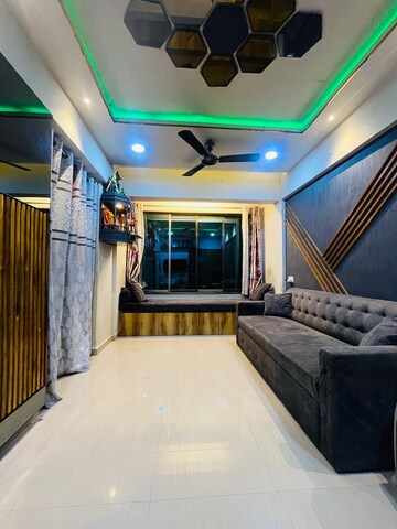 Kitchen in 2 BHK Apartment at Pragati Crystal, Ulwe – for Rent