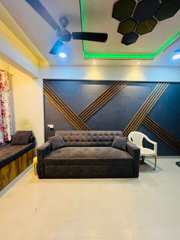 Living Room in 2 BHK Apartment at Pragati Crystal, Ulwe – for Rent