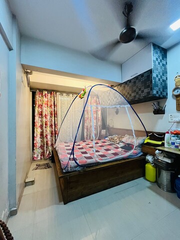 Bedroom in 2 BHK Apartment at Pragati Crystal, Ulwe – for Rent