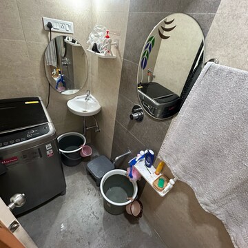 Bathroom in 2.5 BHK Apartment at Chandak Nishchay Wing F, Ratan Nagar – for Sale