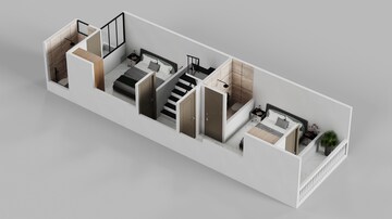 Floor Plan in 2 BHK Independent House at Dindoli – for Sale