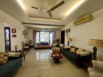 Living Room in 4 BHK Apartment at Banjara Hills – for Sale