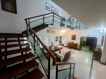 Staircase in 4 BHK Apartment at Banjara Hills – for Sale