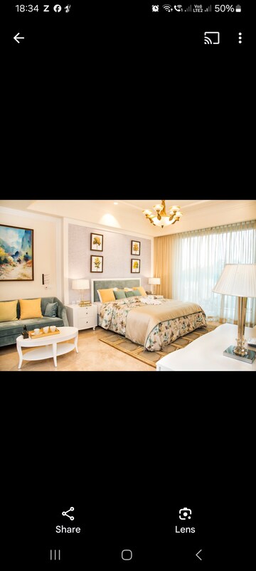 Bedroom in 3 BHK Apartment at Risland Sky Mansion, Chattarpur – for Sale