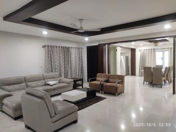 Living Room in 4 BHK Apartment at Jayabheri Orange County, Gachibowli – for Sale