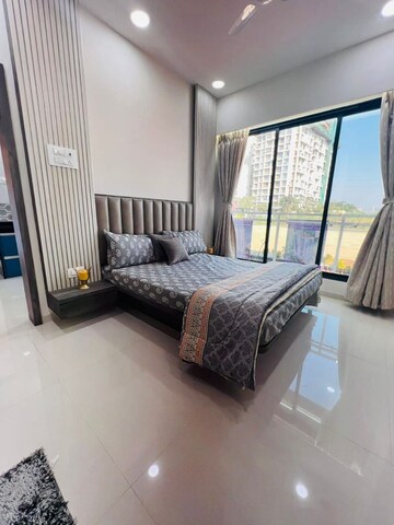 Living Room in 2 BHK Apartment at Kaneri Heights, Naigaon East – for Sale