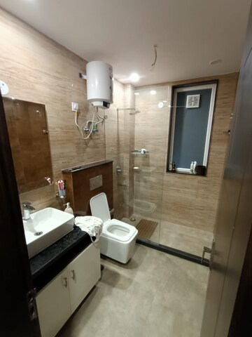 Bathroom in 3 BHK Builder Floor at Palam Vihar Residents Association, Palam Vihar – for Sale
