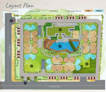 Master Plan in 3 BHK Apartment at ABA Coco County, Sector 10 Greater Noida – for Sale