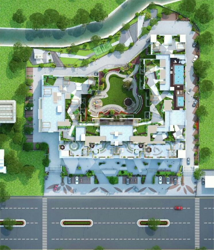 Exterior View, shankar nagar 2 Bedroom 1004 Sq.Ft. Apartment In Shankar Nagar Raipur 7114592