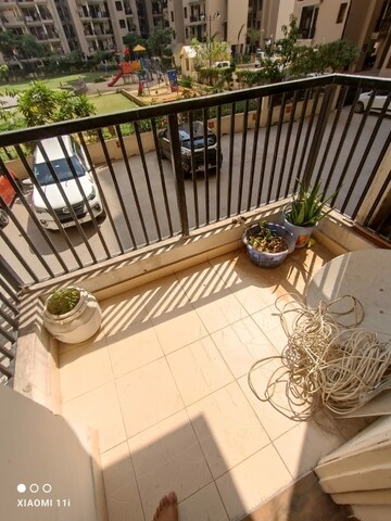 Balcony in 3 BHK Apartment at SVP Gulmohur Greens, Mohan Nagar – for Sale